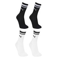 Kit Meia Puma Cano Longo C/4 Pares Masculina Kit Meia Puma Cano Longo C/4 Pares Masculina