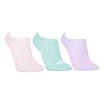 Kit Meia Puma Invisível Esportiva C/ 3 Pares Feminina