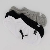 Kit Meia Puma Sapatilha 15 pares Cano Invisível Kit Meia Puma Sapatilha 15 pares Cano Invisível