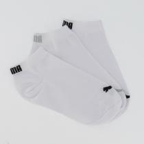Kit Meia Puma Sapatilha 3 Pares Cano Curto Feminina Kit Meia Puma Sapatilha 3 Pares Cano Curto Feminina