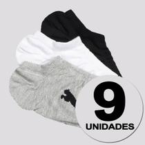 Kit Meia Puma Sapatilha 9 Pares Feminina Sortida Kit Meia Puma Sapatilha 9 Pares Feminina Sortida