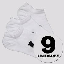 Kit Meia Puma Sapatilha 9 Pares Infantil Branca Kit Meia Puma Sapatilha 9 Pares Infantil Branca