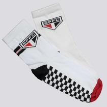 Kit Meia São Paulo 2 Pares Infantil Kit Meia São Paulo 2 Pares Infantil