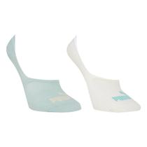Kit Meia Sapatilha Puma Super Invisível Esportiva C/ 2 Pares Feminina Kit Meia Sapatilha Puma Super Invisível Esportiva C/ 2 Pares Feminina
