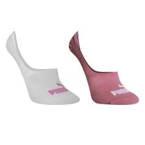 Kit Meia Sapatilha Puma Super Invisível Esportiva C/ 2 Pares Feminina Kit Meia Sapatilha Puma Super Invisível Esportiva C/ 2 Pares Feminina