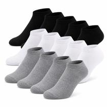 Kit Meia Soquete 12 Pares Cano Curto Preto 38 Ao 44 Premium Kit Meia Soquete 12 Pares Cano Curto Preto 38 Ao 44 Premium