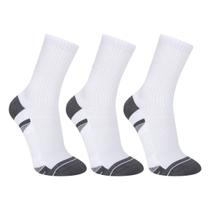 Kit Meia Under Armour Performance Cotton C/ 3 Pares