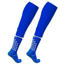 KIt Meião Cortado e Meia Multi Esportes Vistho - Royal/Branco
