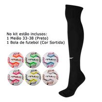 Kit Meião Futebol Penalty Matis 33 - 38 + Bola Poker Futebol