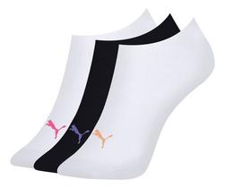 Kit Meias 3 Pares Sapatilha Feminina Sortidas 34 a 39 Puma Kit Meias 3 Pares Sapatilha Feminina Sortidas 34 a 39 Puma