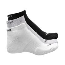 Kit Meias Cano Curto Cinza Preto e Branco Básico Mizuno Kit Meias Cano Curto Cinza Preto e Branco Básico Mizuno