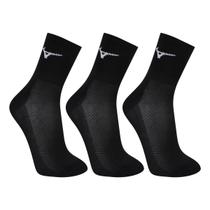Kit Meias Cano Médio Mizuno Basic 3 Pares