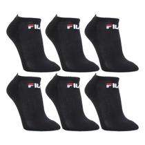 Kit Meias Fila Cano Curto Logo 6 pares Kit Meias Fila Cano Curto Logo 6 pares