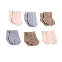 Kit Meias Lisas 6 Pares Recém Nascido Marca Totó