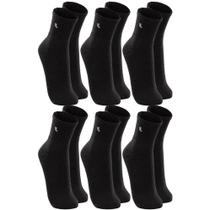 Kit Meias Masculina Meia Lupo Cano Médio 6x Pares -