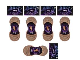 KIT MEIAS ONFIT MINI 5 PARES ALGODÃO NUDE BEGE TAM 36 á 39 KIT MEIAS ONFIT MINI 5 PARES ALGODÃO NUDE BEGE TAM 36 á 39