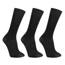 Kit Meias Selene Social Clássica Com 3 Pares Masculina Kit Meias Selene Social Clássica Com 3 Pares Masculina