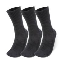 Kit Meias Under Armour 3x1 Unissex Core Cotton Cano Alto
