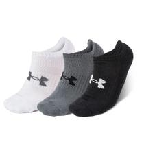 Kit Meias Under Armour 3x1 Unissex Core Cotton Invisivel