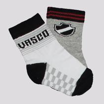 Kit Meias Vasco 2 Pares Infantil