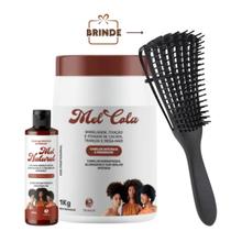 Kit Mel Cola 1k + Óleo Nutritivo Mel Natural 60 ml Trihair