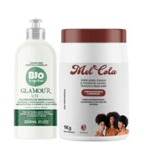 Kit Mel Cola 1kg + Creme de Pentear UTI Bio Glamour 300ml