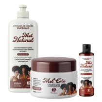Kit Mel Cola 250g+ Ativador Mel Natural 500ml + Óleo 60ml