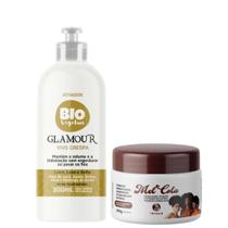 Kit Mel Cola 250g + Ativador Vivo Crespa Bio Glamour 300ml