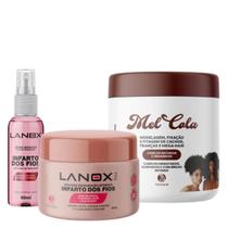 Kit Mel Cola 500g + Mask 250g + Óleo 60ml Infarto dos Fios