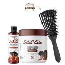 Kit Mel Cola 500g + Óleo Nutritivo Mel Natural 60ml Trihair