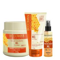 Kit Mel finalização capilar e controle de porosidade 1 Banho 250ml 1 Finalizador 150ml 1 Fix dose Kit Mel finalização capilar e controle de porosidade 1 Banho 250ml 1 Finalizador 150ml 1 Fix dose