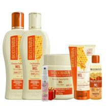 Kit Mel Nutritivo Bio Extratus (250ml/g) 5 Itens + Presente Lourre 15ml