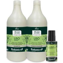 Kit Melaço De Cana Shampoo + Condicionador 1L + Fluido 30ml Bothanico
