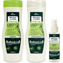 Kit Melaço De Cana Shampoo + Condicionador 250ml + Spray 100ml Bothanico