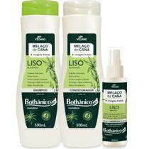 Kit Melaço De Cana Shampoo + Condicionador 500ml + Spray 100ml Bothanico
