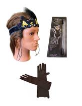 Kit Melindrosa Tiara +Par Luvas + Piteira Festa Anos 60 Kit Melindrosa Tiara +Par Luvas + Piteira Festa Anos 60