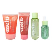 Kit Melu by Ruby Rose Skincare Cuidado Facial Sabonete Tônico Sérum