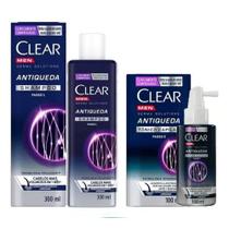 Kit Men Derma Solutions Antiqueda - Clear