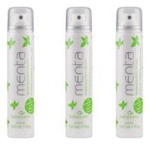 KIT Menta: 3 Desodorantes Íntimos da Sofisticatto - Frescor e Vitalidade com Aroma de Menta