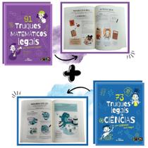 Kit Mentes Brilhantes 73 Truques de Ciências + 91 Matemática para Jovens Gênios Kit Mentes Brilhantes 73 Truques de Ciências + 91 Matemática para Jovens Gênios