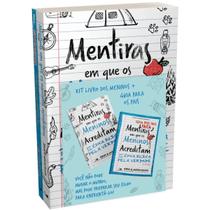 Kit Mentiras em que os meninos acreditam e a epica busca pela verdade + Guia dos pais