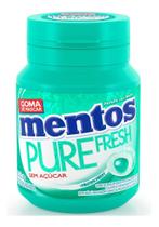 Kit Mentos Wintergreen Pote 56g E Mentos Pure Fresh 8,5g Kit Mentos Wintergreen Pote 56g E Mentos Pure Fresh 8,5g