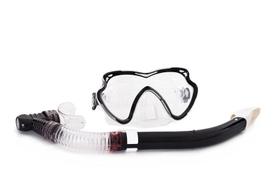 Kit Mergulho Adulto Com Máscara E Snorkel 2 Peças