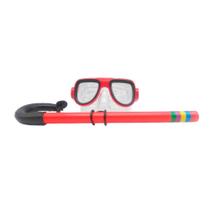 Kit Mergulho Com Mascara Snorkel Colors Summer Fun - Wellmix