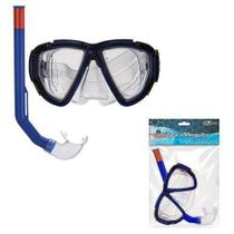 Kit Mergulho Com Snorkel Adulto Azul REF:ZFT191 - Art Sport