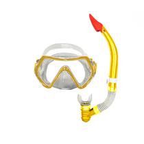 Kit Mergulho Gold Sports Pacific Diver Silicone
