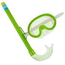 Kit Mergulho Infantil Máscara Silicone e Snorkel P/ Piscina