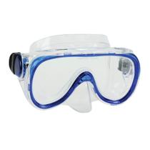 Kit Mergulho Infantil Mascara + Snorkel Fundive Summer Kids Azul