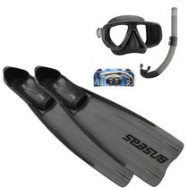 Kit Mergulho Pesca, Velox Seasub, Máscara Snorkel Nadadeira