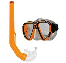 Kit Mergulho Snorkel + Óculos Juvenil Adulto Para Natação - Art Sport